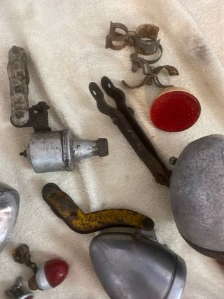 Lote piezas bicicleta antigua