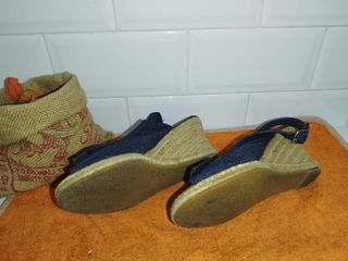 Sandalias cuña