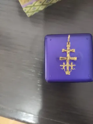 Cruz de Caravaca Oro 18k