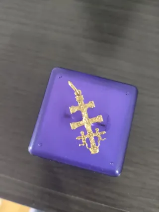 Cruz de Caravaca Oro 18k