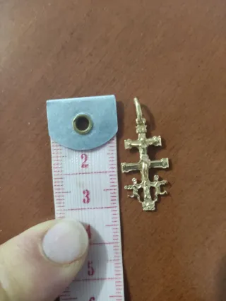 Cruz de Caravaca Oro 18k
