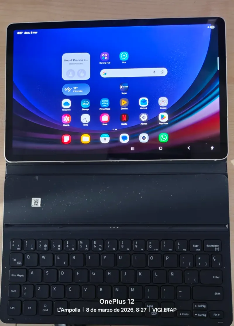 Samsung Galaxy Tab S9 5G 8/128GB + Teclado