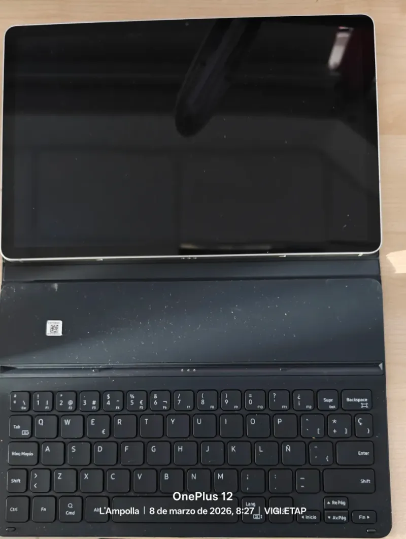 Samsung Galaxy Tab S9 5G 8/128GB + Teclado afbeelding 2