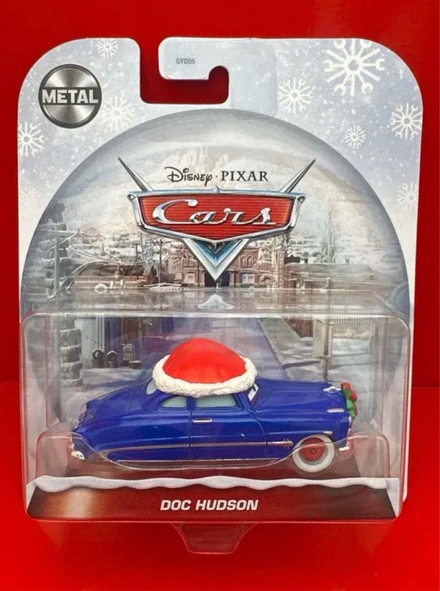 Disney Pixar Cars Doc Hudson Natale Navidad