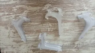 Soportes transparentes para platos/marcos