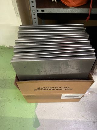 Estantería de acero inoxidable