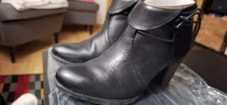 Botines Piel Negros Talla 37