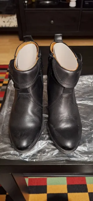 Botines Piel Negros Talla 37