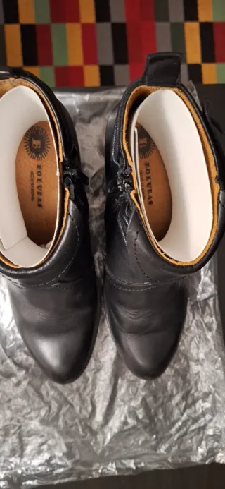 Botines Piel Negros Talla 37