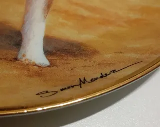 PLATO PORCELANA COLLECIONABLE MARCA DANBURY MINT