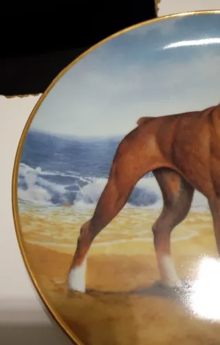 PLATO PORCELANA COLLECIONABLE MARCA DANBURY MINT