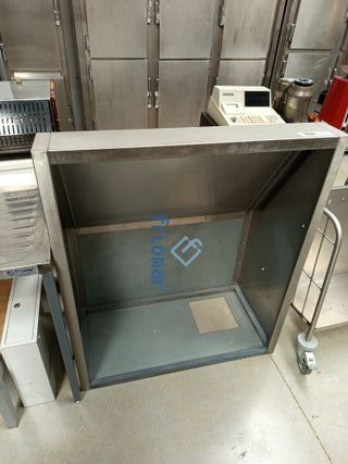 CAMPANA MURAL ACERO INOX 1000X1200X510CM