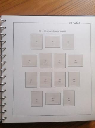 SUPLEMENTO ESPAÑA  HOJAS EDIFIL. 1850 A 1938 COMPL