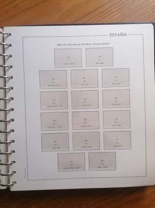 SUPLEMENTO ESPAÑA  HOJAS EDIFIL. 1850 A 1938 COMPL