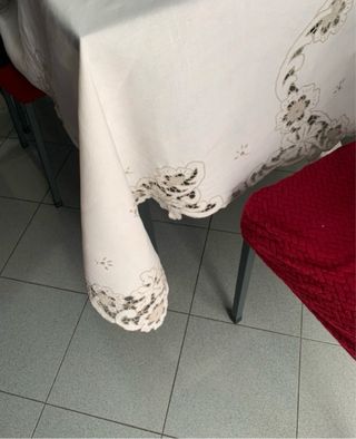 Coperta Burano per 12 con tovaglioli