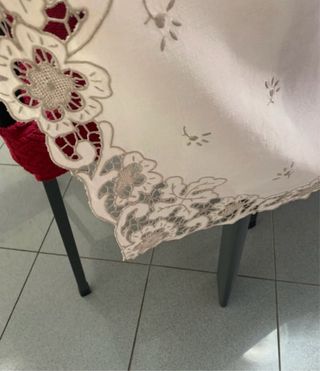 Coperta Burano per 12 con tovaglioli