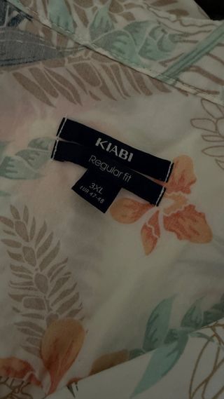 3 Camisas Kiabi Estampadas Talla 3XL