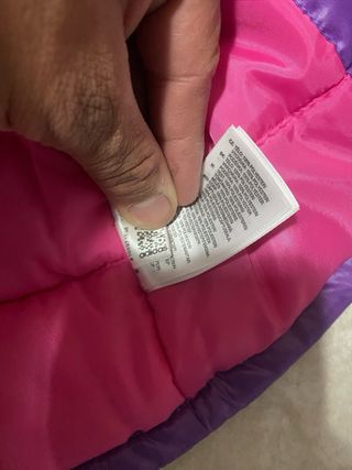 Giubbino Adidas bambina viola con cappuccio