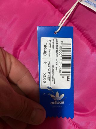 Giubbino Adidas bambina viola con cappuccio