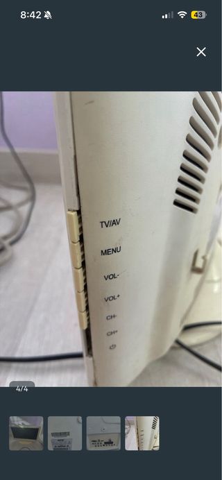 Despiece TV NPG Beige/Negro HOY Domingo