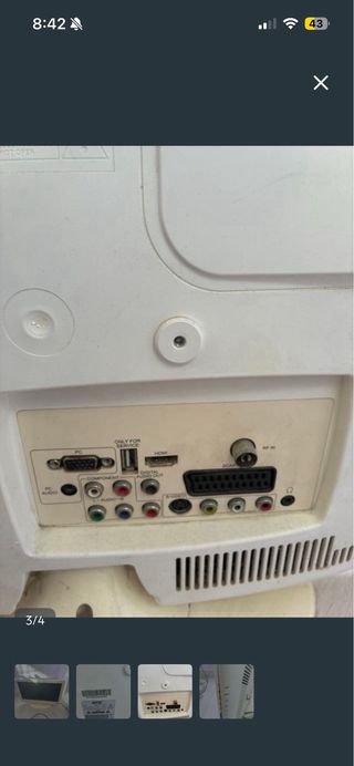 Despiece TV NPG Beige/Negro HOY Domingo