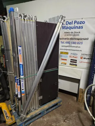 Andamio homologado 8m de trabajo