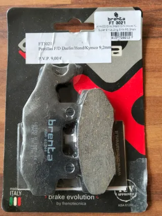 Lote Recambios Moto Kymco Filtros y Pastillas