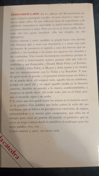 Contra muerte y amor. Marina Mayoral
