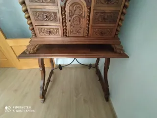 Mueble Mallorquín Madera Tallada