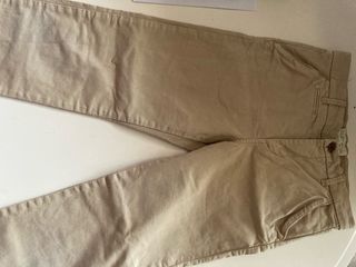Pantalón vestir niño T.7 (122cm) beige