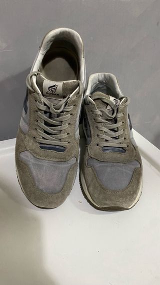 Scarpe Hogan uomo grigie e blu