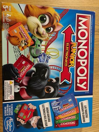 Monopoly Junior Electrónico Hasbro