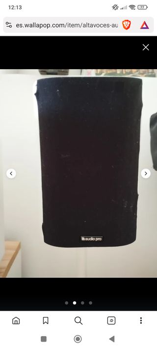 Altavoces Audio Pro C2 y subwoofer