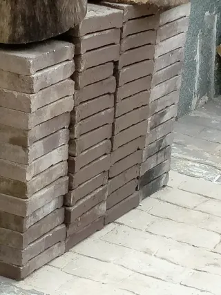 Ladrillos refractarios 0,50 la unidad hay unos 60