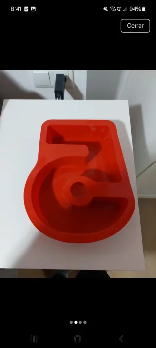 Molde Repostería Número 5 y 0. A elegir