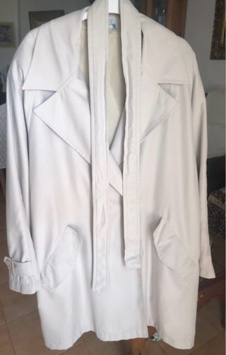 Gabardina Beige Mujer Talla 42