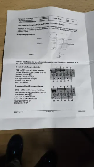 Módulo Control Lavavajillas