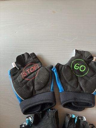 Guantes Bici Niños Tiburón y Policía