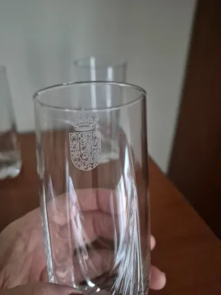 Juego Cristalería Vidrio Grabado 32 Piezas