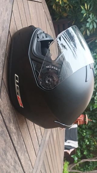 Casco Moto LS2 Negro Mate XS