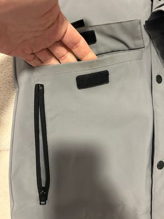 Cazadora parca Hollister All-Weather Gris Talla XS