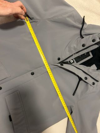 Cazadora parca Hollister All-Weather Gris Talla XS