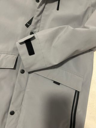 Cazadora parca Hollister All-Weather Gris Talla XS