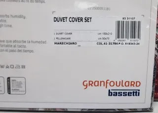 Copripiumino singolo Granfoulard Bassetti