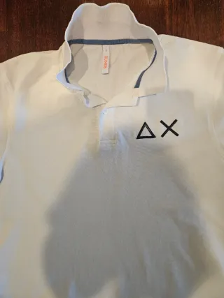 Polo bianco ragazzo DeltaX