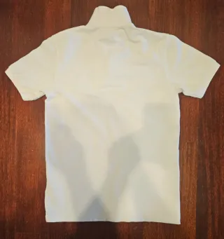 Polo bianco ragazzo DeltaX