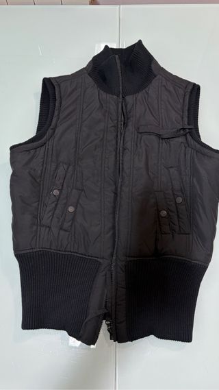 chaleco negro Mango talla L