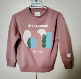 Jersey Zara niña Art Creators Talla M
