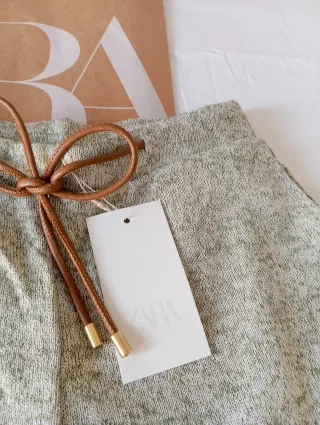 Bermuda Zara con cinturón