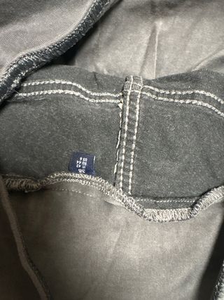 Pantalón premamá Kiabi Talla 38 Gris